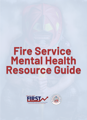 Fire Service Mental Health Resource Guide cover sheet